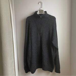 Men’s Alpaca Knit Sweater 1/4 Zip Made in Peru